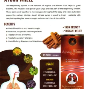 HailONN Ayush Wheez - Healthy Syrup (200ml)