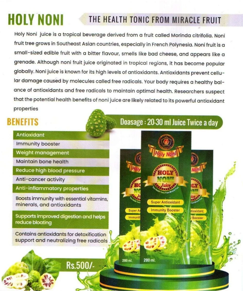 HailONN Holy Noni - Healthy Tonic (200ml)