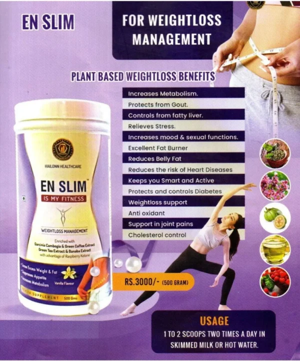 HailONN EN Slim - Weightloss Powder (500 grams)