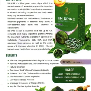 HailONN EN Spire - Blue Green Micro Algae (60 Capsules)