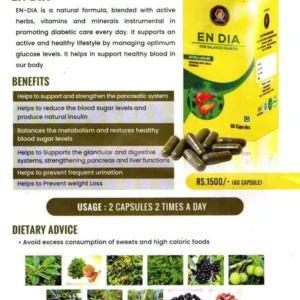HailONN EN Dia - Healthy Capsules (60 Capsules)