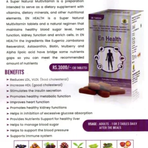 HailONN EN Health - Multivitamin Tablets (30 Tablets)
